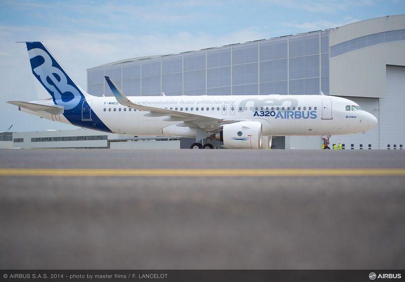 Primer vuelo del Airbus A320neo