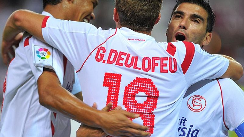 El Sevilla suma sin brillantez su cuarta victoria consecutiva