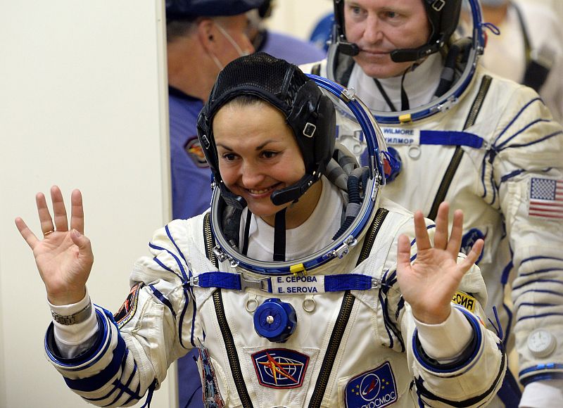 La primera cosmonauta rusa del siglo XXI llega a la Estación Espacial Internacional