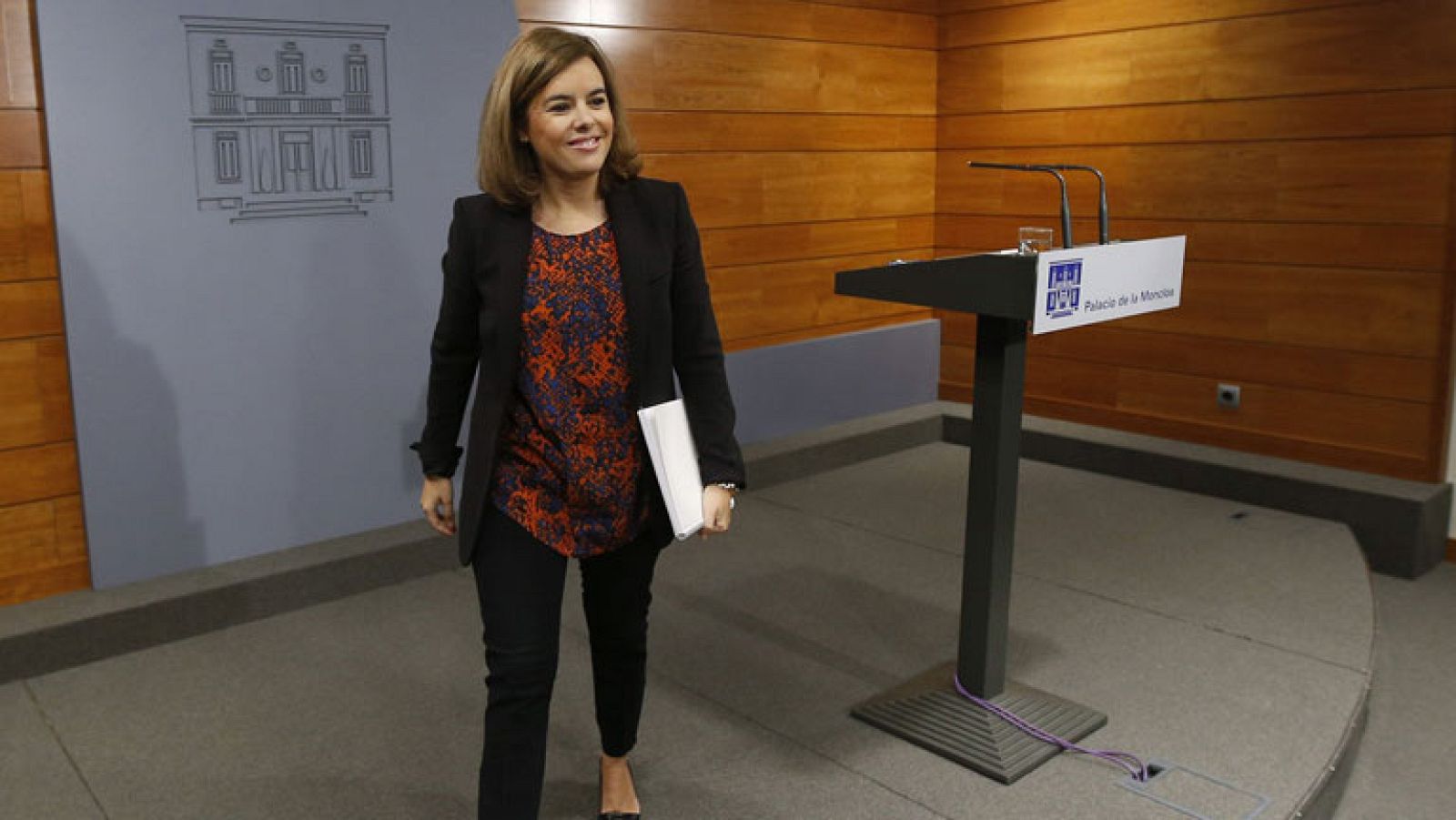 Para Saénz de Santamaría nadie está por encima de la ley ni de la libertad del pueblo