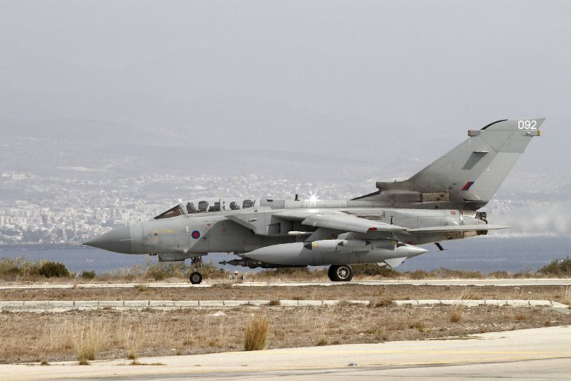 Dos aviones militares británicos comienzan su primera misión en el norte de Irak contra el EI