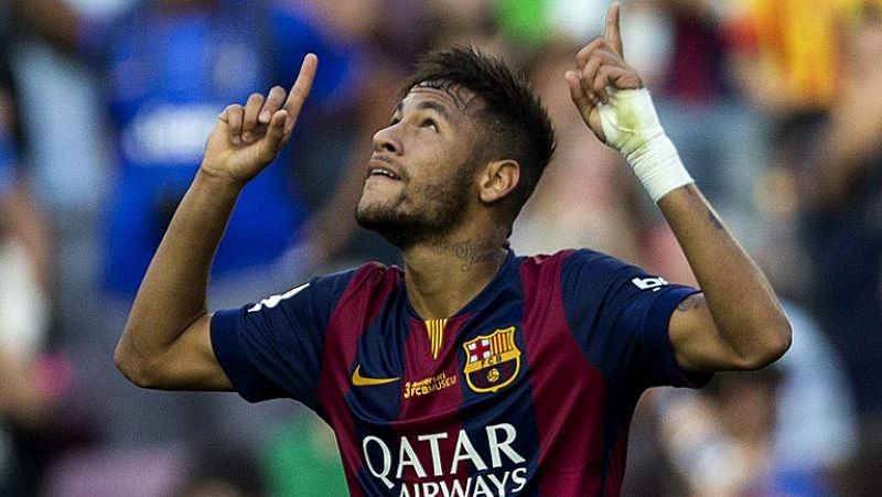El Barça golea en una gran tarde de Messi y Neymar