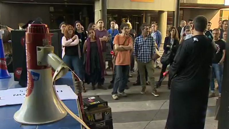 RTVE cifra en un 8% el seguimiento de los paros convocados por CC.OO., que habla de "éxito"