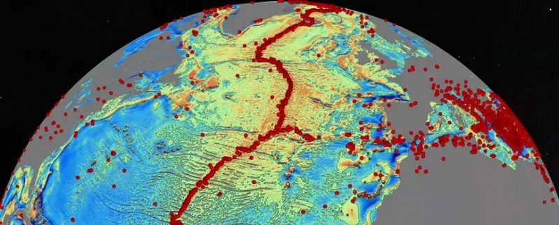 Un nuevo mapa del fondo marino muestra miles de montañas inexploradas