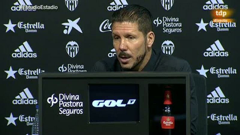Simeone: "Tuvimos errores poco habituales"