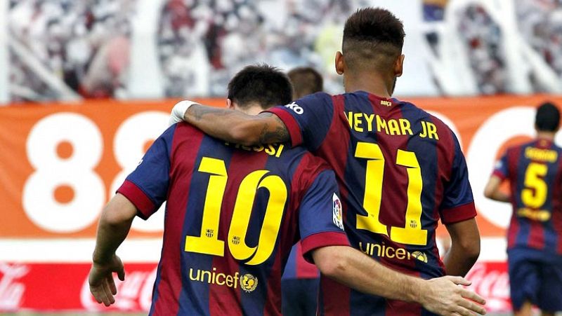 Messi y Neymar se meriendan a la defensa del Rayo