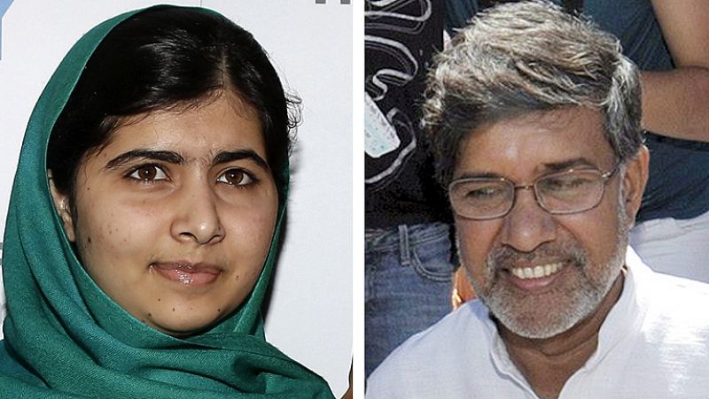 La joven Malala y el indio Satyarthi ganan el Nobel de la Paz por defender los derechos de la infancia