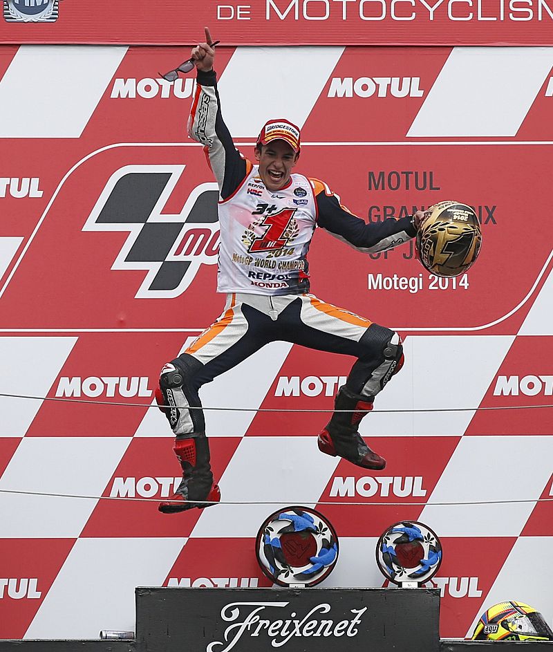 Marc Márquez consigue su segundo Mundial consecutivo de Moto GP