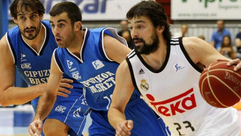 El Real Madrid cose a triples al Gipuzkoa Basket