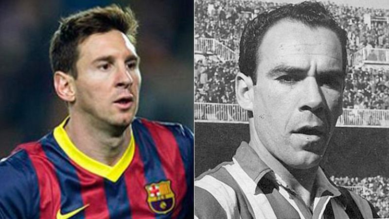 Leo Messi, tras los pasos de Zarra