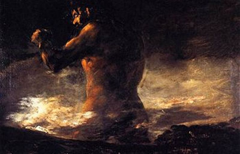 ¿Es El Coloso de Goya?