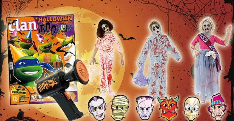 ¡Vive el Halloween más terroríficamente divertido con tu revista Clan!