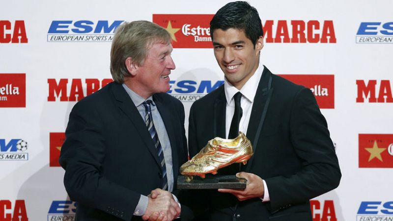 Luis Suárez recibe su Bota de Oro: "Va a ser lindo debutar contra el Madrid"