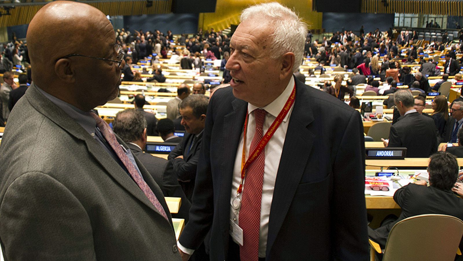 España logra un asiento en el Consejo de Seguridad de la ONU en tercera ronda de votación | Ver