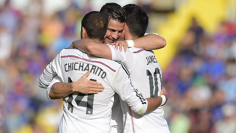 El Madrid no nota el parón y golea al Levante