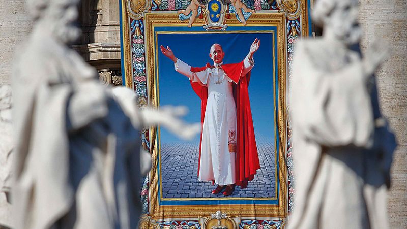 Francisco beatifica a Pablo VI: "Supo conducir con sabiduría y con visión de futuro"