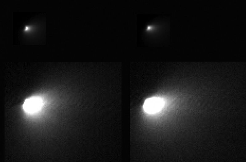Una sonda de la NASA muestra que el núcleo del cometa que 'rozó' Marte es pequeño