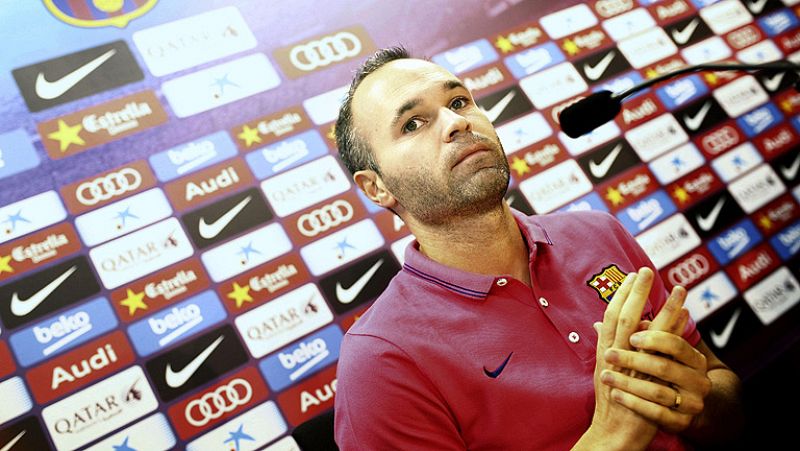 Iniesta: "Si Messi supera el récord estaremos más cerca de la victoria"