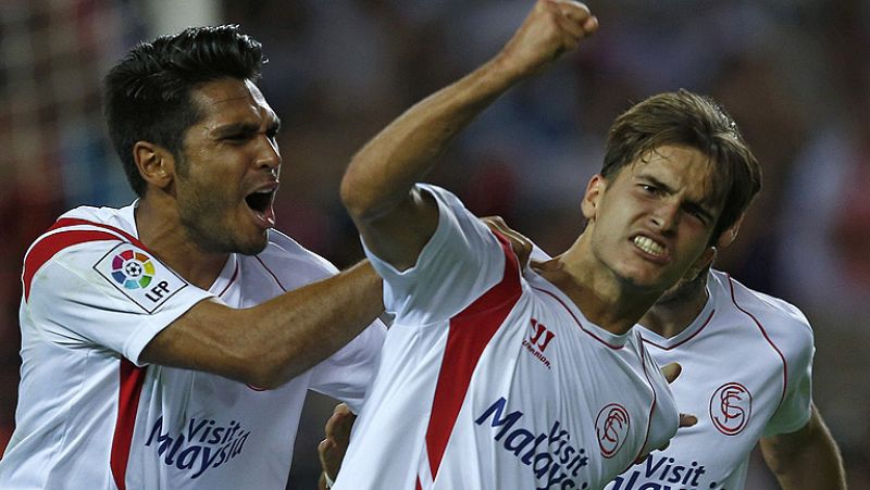 El Sevilla remonta al Villarreal y ya es colíder