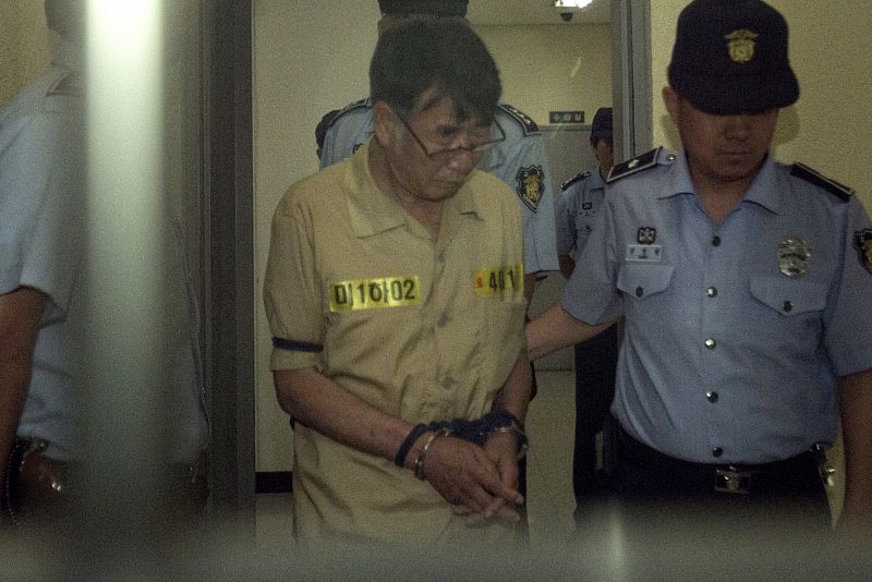 La Fiscalía de Corea del Sur pide la pena de muerte para el capitán del 'Sewol'
