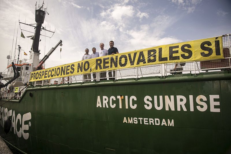 Greenpeace denuncia a la UE que España retrasó un espacio protegido por las prospecciones