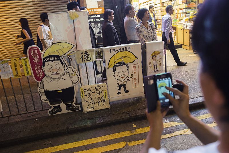 Los estudiantes de Hong Kong exigen al Gobierno local hablar con el primer ministro de China