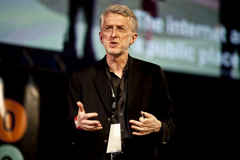 Jeff Jarvis: "Si España impone una tasa a los enlaces, ¿quién va a invertir aquí?"