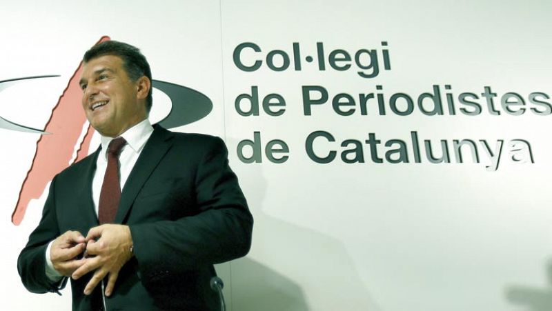 Laporta no descarta presentarse a las próximas elecciones para la presidencia del Barça