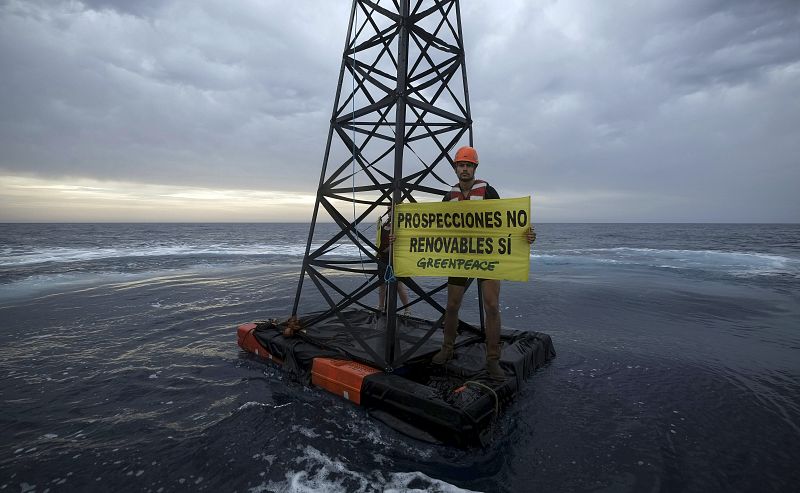 Greenpeace pide al Gobierno que paralice de forma "inmediata" las prospecciones en Canarias