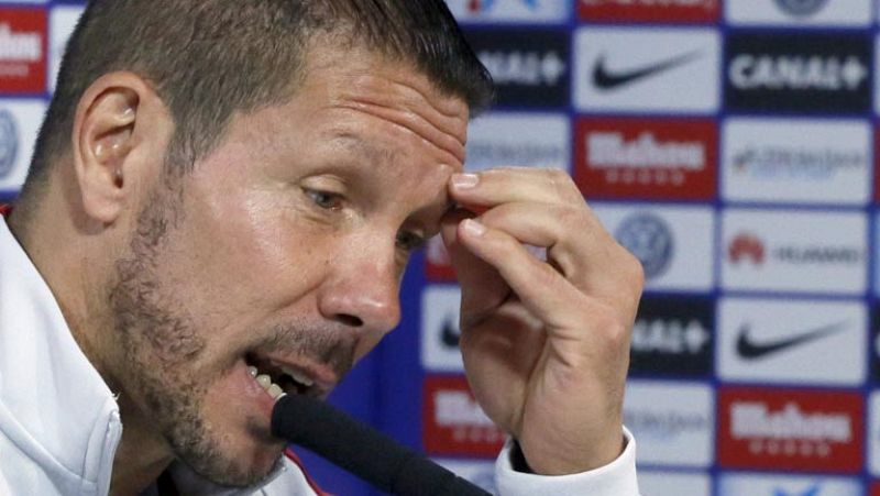 Simeone: "Todavía no estamos en el nivel que podemos estar"