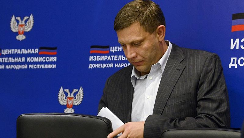 El líder separatista de Donetsk gana las elecciones presidenciales celebradas por los prorrusos