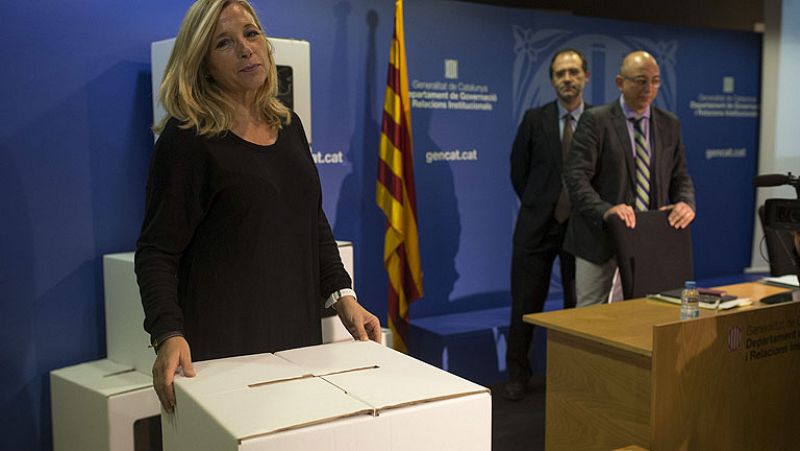 La vicepresidenta de Cataluña reconoce que "no se puede asegurar al 100%" que haya urnas el 9N