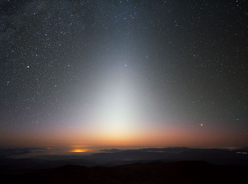 Astrónomos detectan por primera vez la luz zodiacal que rodea otros sistemas estelares