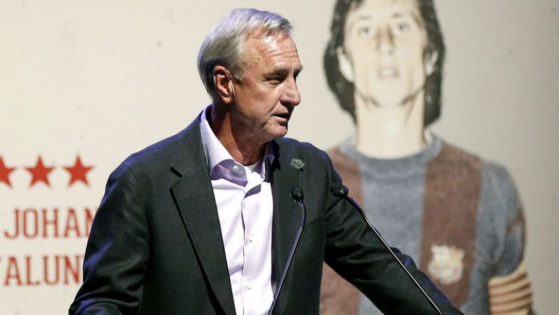 Cruyff: "Luis Enrique tiene una cosa buena, lo fiché yo"