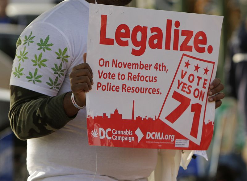 Oregón y Washington DC aprueban el uso de la marihuana, mientras Florida lo rechaza