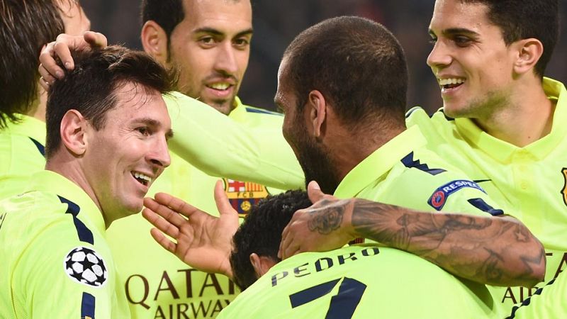 Messi conduce a un gris Barça a octavos