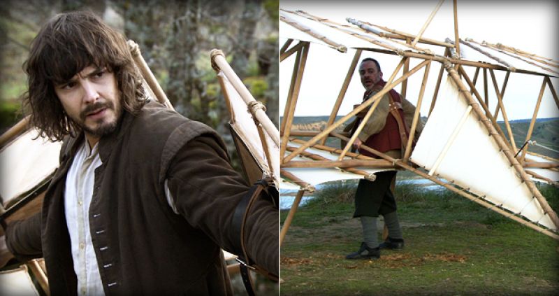 Curiosidades de Águila Roja: La máquina voladora