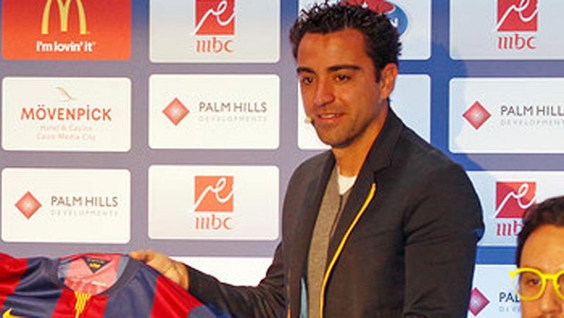 Xavi: "Piqué es básico, fundamental y vital dentro y fuera del campo"