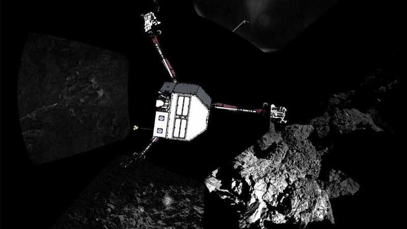 La ESA investiga en qué lugar del cometa está la sonda Philae tras rebotar un kilómetro