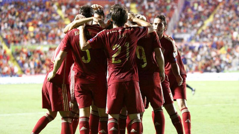 Vive el España - Bielorrusia con hasta 5 señales en directo con RTVE.es
