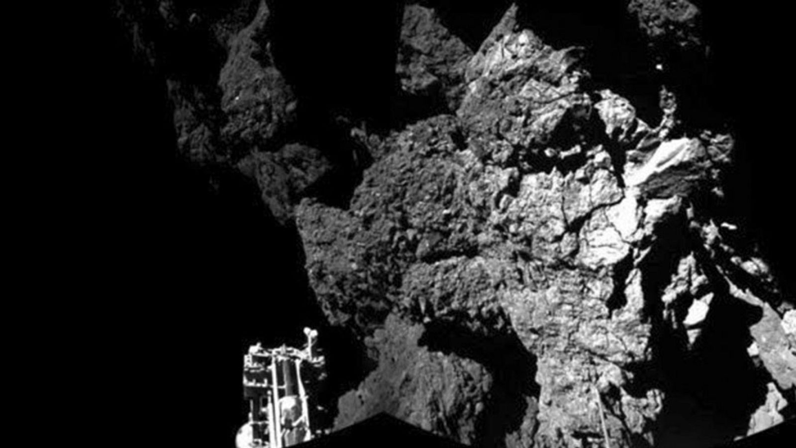 La sonda Philae cae en modo "inactivo" tras agotarse sus baterías