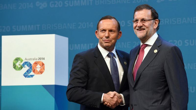 Rajoy pide al G20 actuar para consolidar la economía mundial y la de la UE