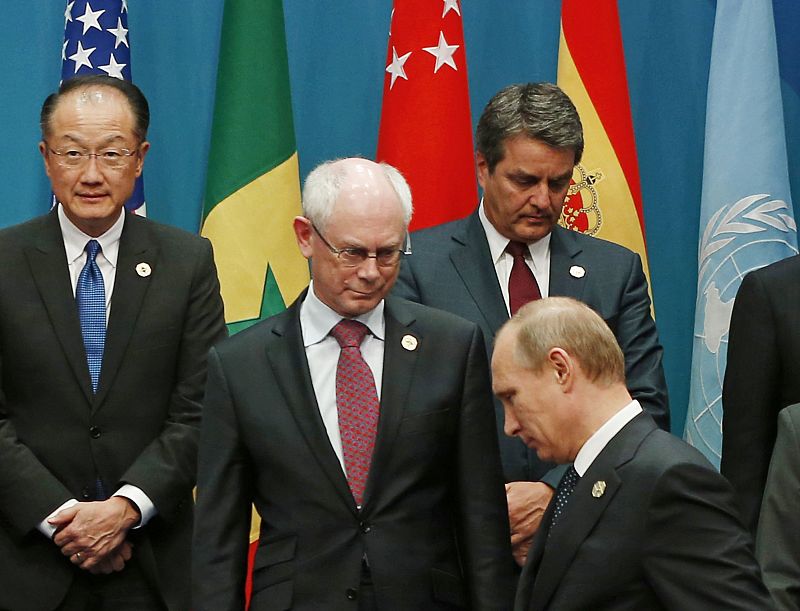 Putin en el G20: Rusia no se puede ir de Ucrania porque "no estamos allí"