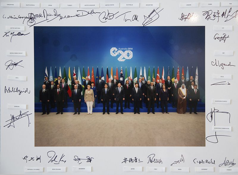 El G-20 se compromete a impulsar 800 medidas para estimular el crecimiento mundial