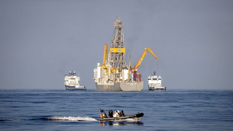 Repsol inicia las prospecciones petrolíferas en Canarias, a unos 54 kilómetros de Lanzarote