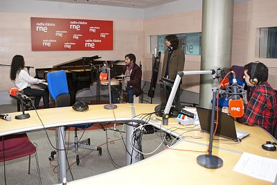 Radio Clsica inaugura su nuevo estudio, habilitado para acoger actuaciones en directo