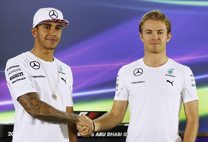 Abu Dabi, la batalla final entre Hamilton y Rosberg con doble puntuación