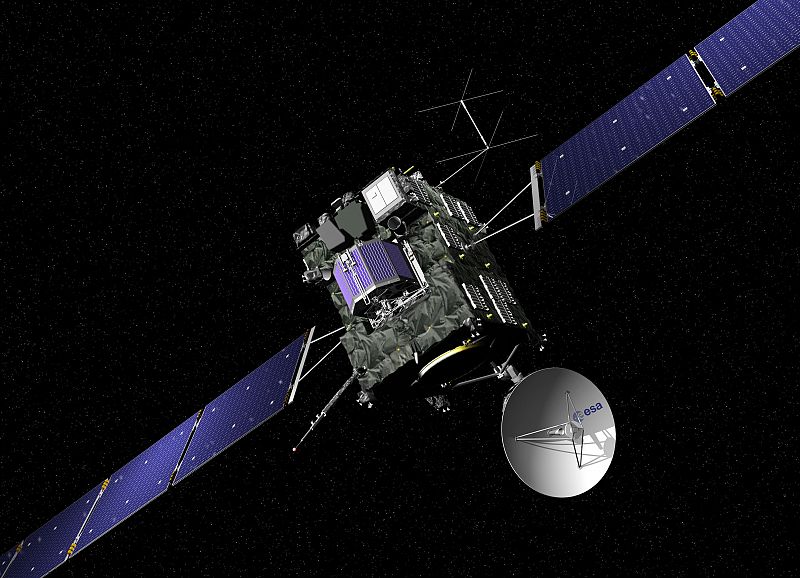 La sonda Rosetta empieza su misión científica