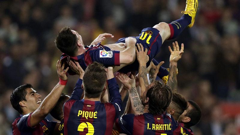 'Zarra' Messi devuelve la confianza al Barça
