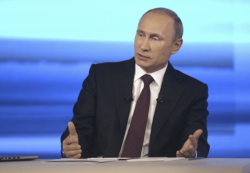 Putin afirma que a Occidente no le gusta una Rusia fuerte que defiende sus intereses